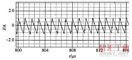 交錯并聯(lián)變換器結(jié)構(gòu)的輸出電流紋波波形