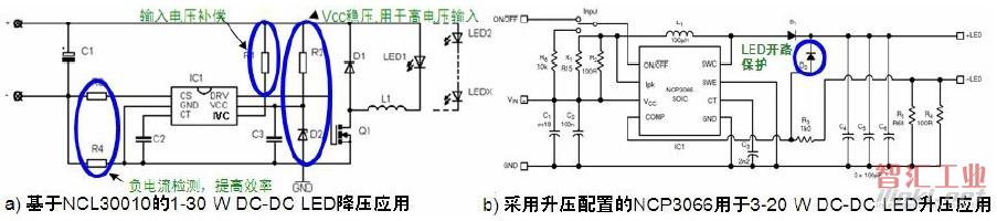 CAT4201 1-3 W DC-DC LED方案