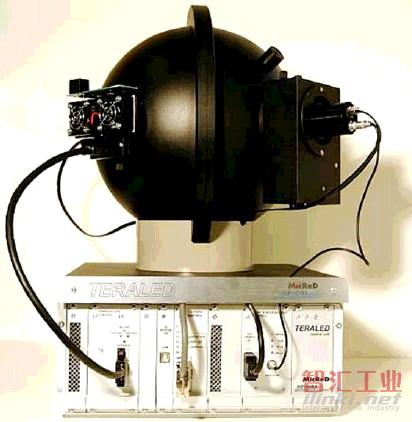 連接到T3Ster熱瞬態(tài)測試儀的一套光測量系統(tǒng)